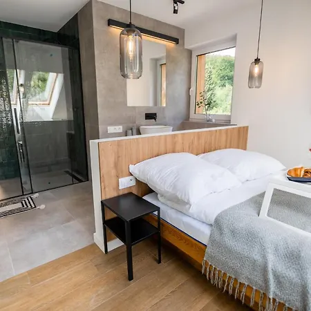 W Naturze - Dla Aktywnych Premium Taras 20m2 Widok Na Karkonosze Blisko Szlakow I Stoku Dolina Szczescia Apartmán