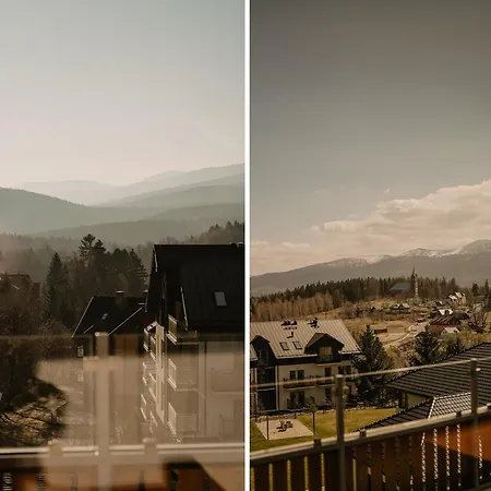 W Naturze - Dla Aktywnych Premium Taras 20m2 Widok Na Karkonosze Blisko Szlaków I Stoku Dolina Szczęścia Apartamento Szklarska Poręba